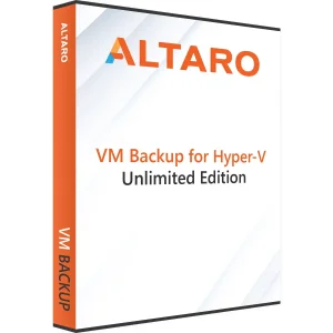 Altaro VM Backup for Hyper-V - incluye 1 año de SMA