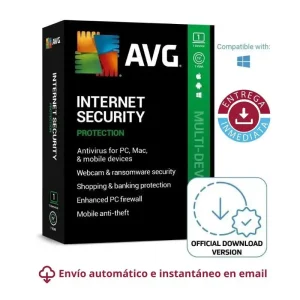 AVG Internet Security - 1 año - 1 dispositivo