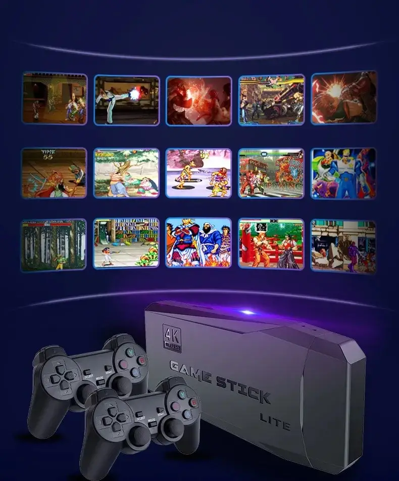 Mini Consola Retro 4K con 20.000 juegos