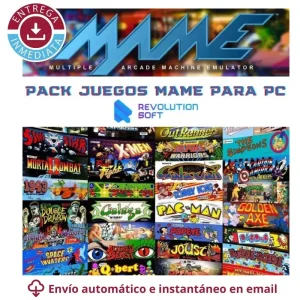 Emulador MAME + 14.160 juegos Arcade para PC