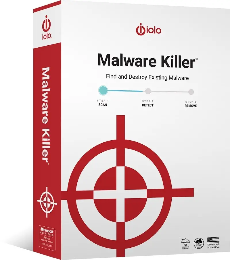 iolo Malware Killer - 1 Dispositivo - 1 año
