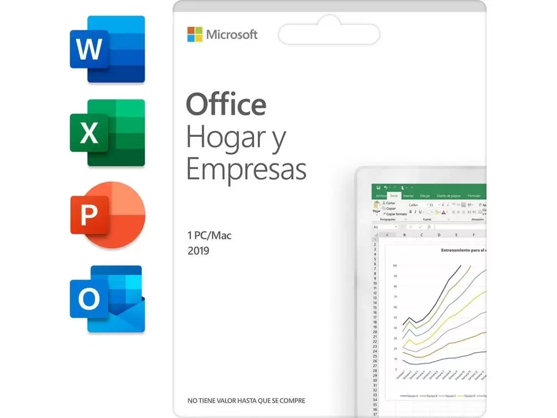 Office 2019 Hogar y Empresas - licencia - 1 PC / Mac