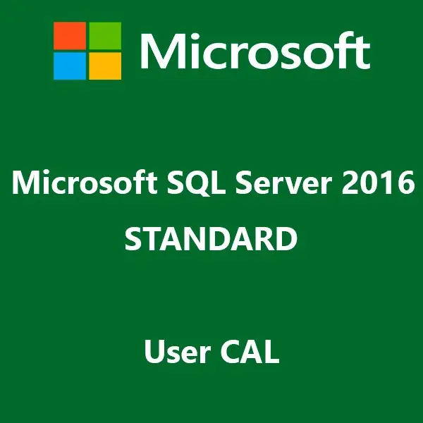 SQL Server 2016 Standard User CAL