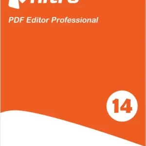 Nitro PDF Pro 14 para Windows - 1 PC - Licencia de por vida
