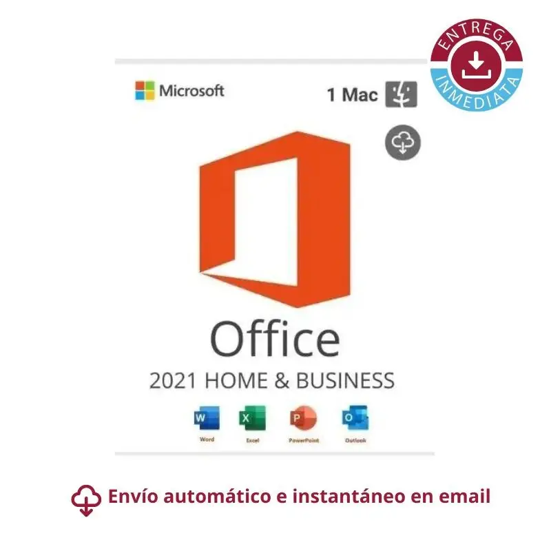 Licencia Office 2021 Hogar y Empresas para MacOS