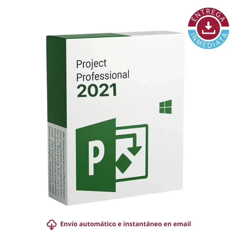 Project Professional 2021 para 1 PC