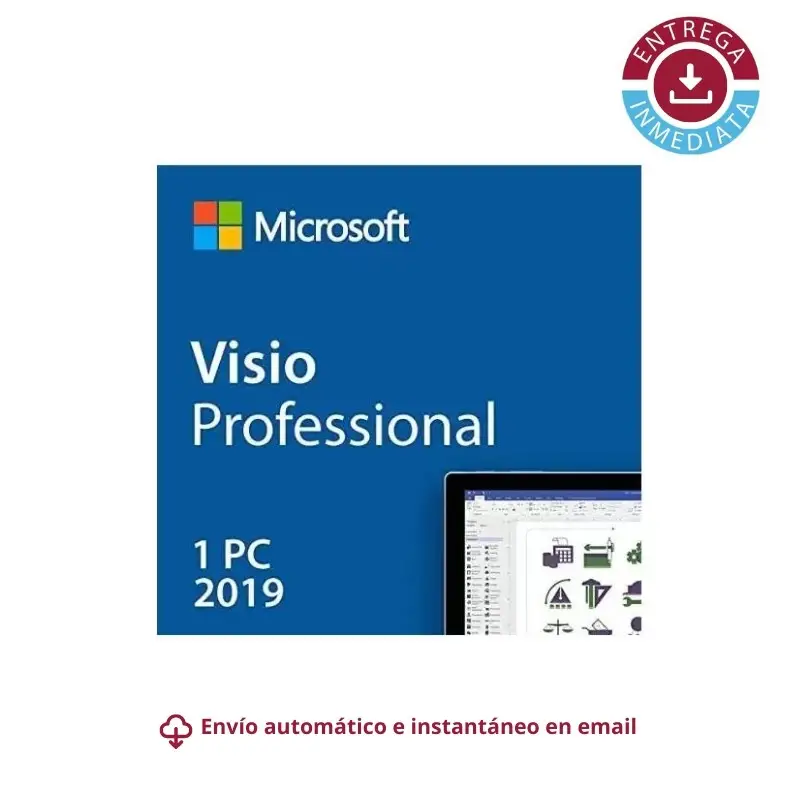 Visio Professional 2019 para 1 PC