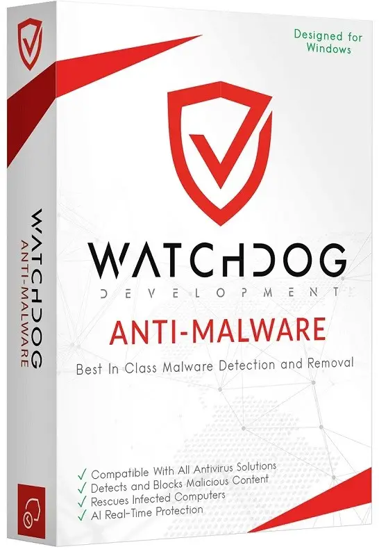 Watchdog Anti-Malware 5 dispositivos - 3 años