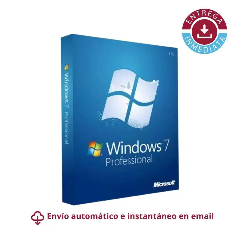 Licencia windows 7 professional para 1 PC