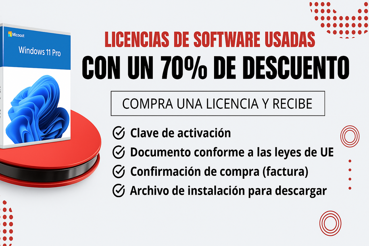 Licencias de software baratas