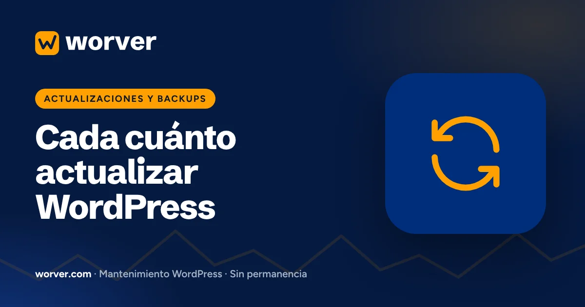 Cada cuánto actualizar WordPress (y por qué el «auto-update» te puede romper la web)
